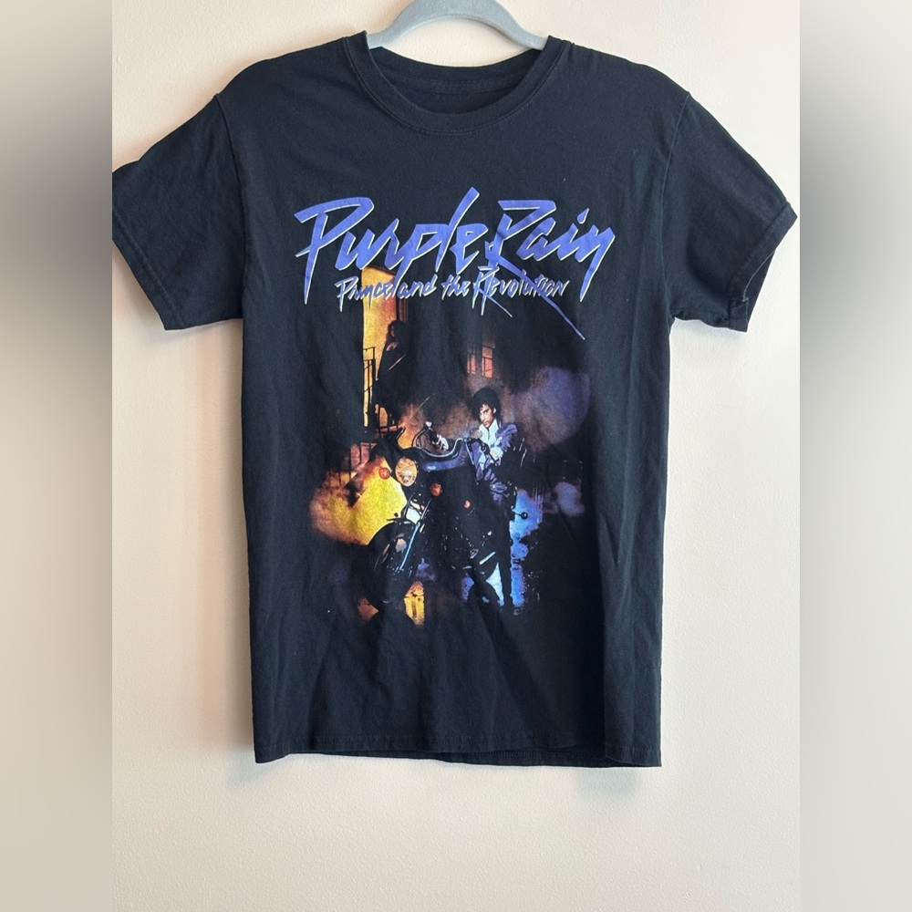Ventage purple rain prince t-shirt